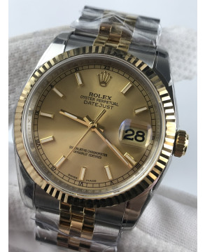 NO.83/AR공장 롤렉스 데이저스트 V2 36MM 904L 콤비 옐로우골드 바인덱스