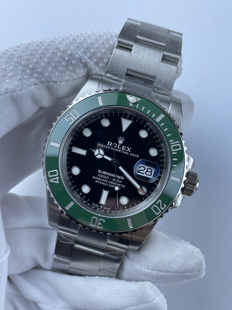 (준비완료/특급배송)NO.1613/VS공장 롤렉스 서브마리너 41MM 신형 그린 VS3235 무브