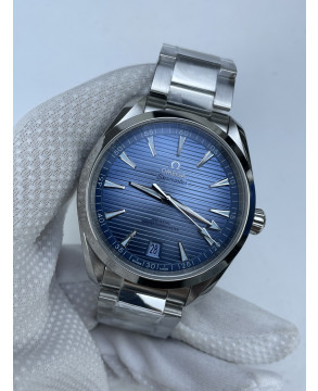 (준비완료/특급배송 )NO.2556/VS공장 오메가 아쿠아테라 블루 브레이슬릿