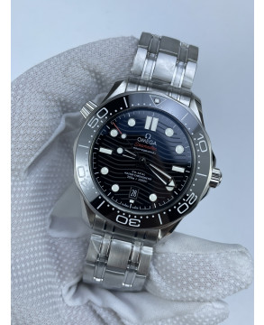 (준비완료/특급배송)NO.2752/VS공장 오메가 씨마스터 다이버 300 스틸 블랙다이얼V4 VS8800 (최신무브업버전)