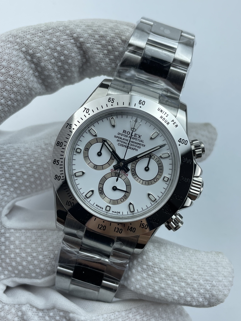 (준비완료/특급배송)NO.3413/초특급 갓성비 데이토나 스틸 화이트