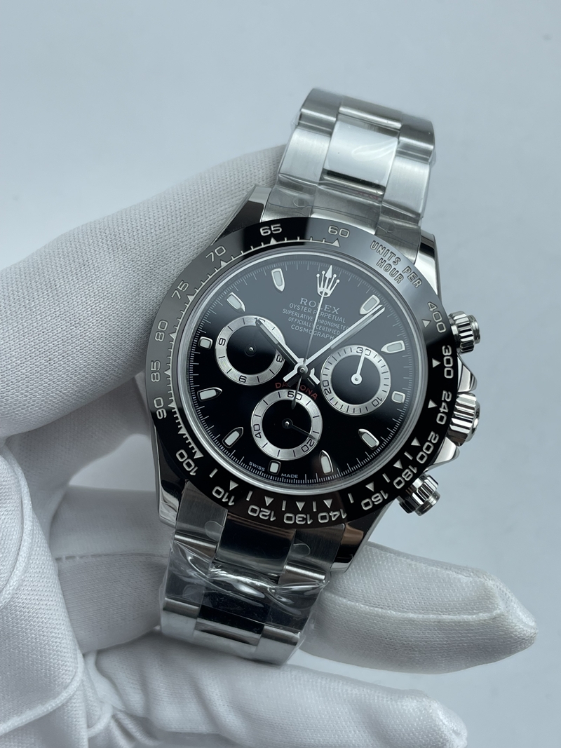 (준비완료/특급배송)NO.3616/초특급 갓성비 데이토나 스틸 세라믹베젤 블랙